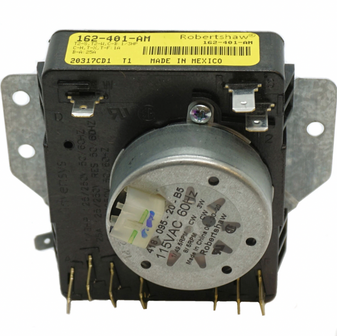 Dryer Timer Control For Crosley CGD7006GW0 CGD7006GW1 CGDS1043VQ1 CGDS832VQ1